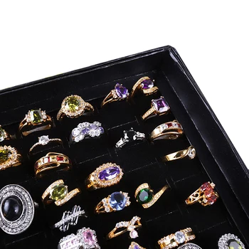 Velvet 100 Slots Ring Earrings Display Box Showcase Storage Case Holder Tray Jewelry Organizer Boxes with Lid SP99
Velvet 100 Slots Ring Earrings Display Box Showcase Storage Case Holder Tray Jewelry Organizer Boxes with Lid SP99