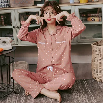 BZEL Pink Cute Pajamas Sets For Women Fashion Ladies Casual Home Wear Cotton Sleepwear Suit 2PCS Spring Autumn Pijama Pyjama 3XL 
BZEL Pink Cute Pajamas Sets For Women Fashion Ladies Casual Home Wear Cotton Sleepwear Suit 2PCS Spring Autumn Pijama Pyjama 3XL