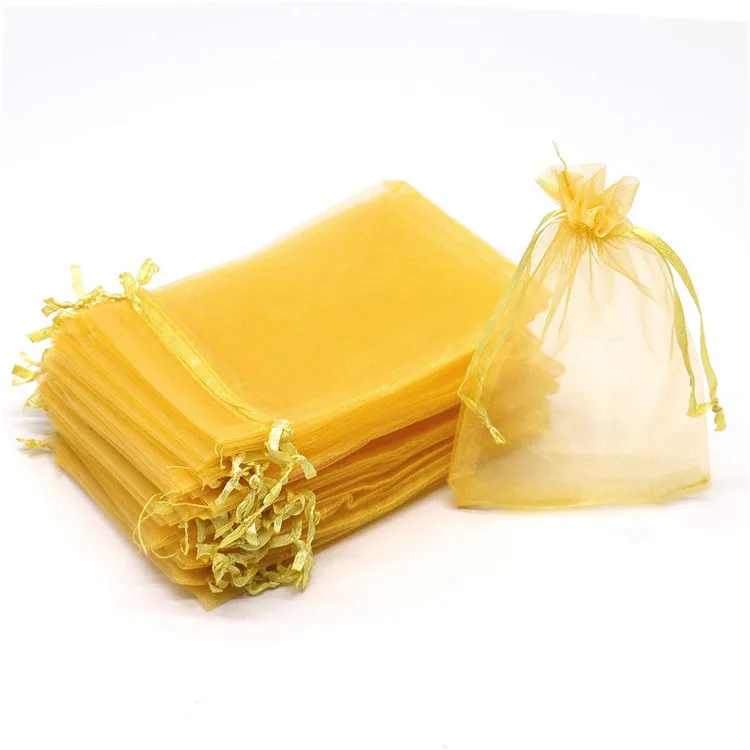 50pcs Sheer Transparent Chiffon Organza Bags Christmas Halloween Wedding Birthday Party Candy Gift Boxes Jewelry Packaging Bags 50pcs Sheer Transparent Chiffon Organza Bags Christmas Halloween Wedding Birthday Party Candy Gift Boxes Jewelry Packaging Bags