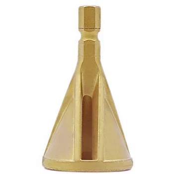 GTBL Deburring External Chamfer Tool HSS for Drill Bit, Remove Burr Repairs Tools Remove Burr Drill Bit, Metal External Chamfer
