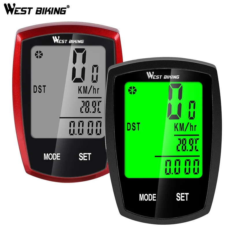 WEST BIKING Bike Computer Wireless Wired Speedometer Odometer Waterproof LCD Backlight Cycling MTB Bicycle Computer Stopwatch
WEST BIKING Bike Computer Wireless Wired Speedometer Odometer Waterproof LCD Backlight Cycling MTB Bicycle Computer Stopwatch