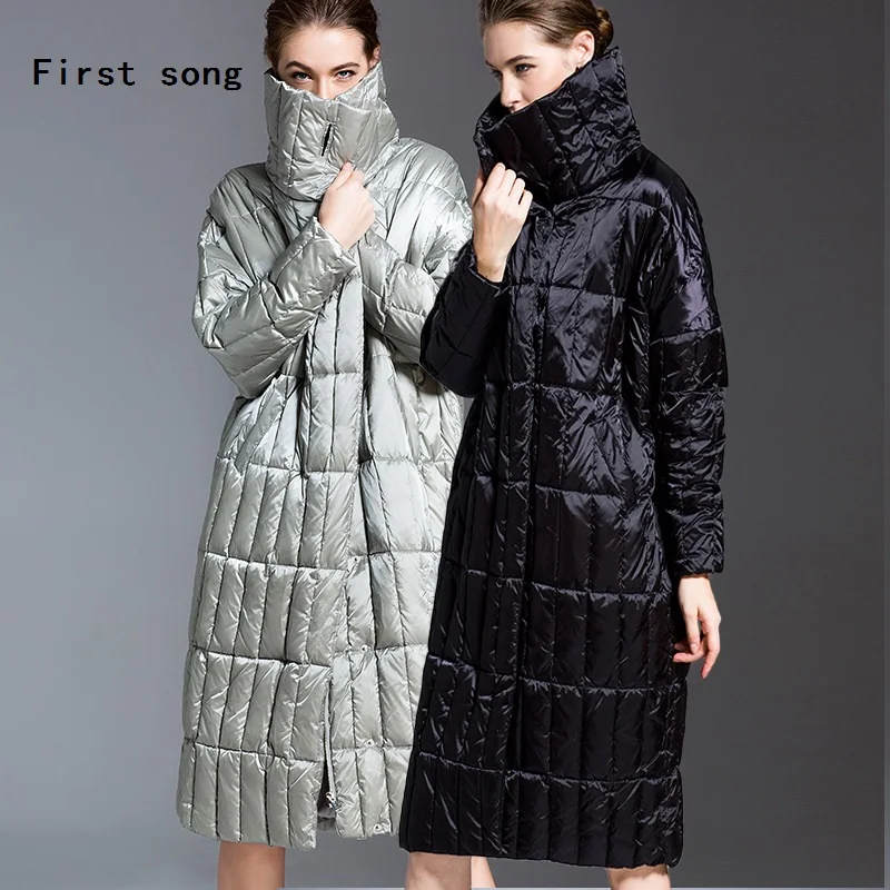 X-Long90% white duck down jacket brand women's jacket New2019 winter coating PU warm high collar robes down jacket Doudoune femm
X-Long90% white duck down jacket brand women's jacket New2019 winter coating PU warm high collar robes down jacket Doudoune femm