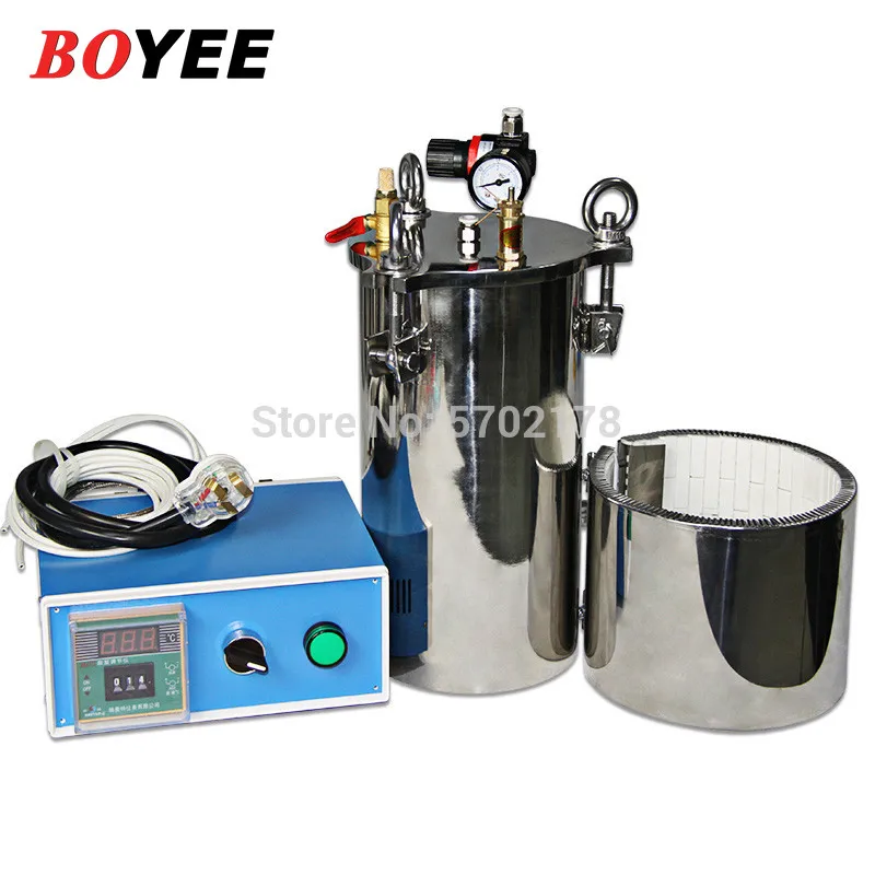 Glue Dispensing pressure barrel stainless steel with insulation heating temperature controller pressure tank
Glue Dispensing pressure barrel stainless steel with insulation heating temperature controller pressure tank