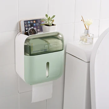 Multifunctional Bathroom Toilet Paper Holder Waterproof Tissue Dispenser Garbage Bag Storage Box Shelf Paper Rack
Multifunctional Bathroom Toilet Paper Holder Waterproof Tissue Dispenser Garbage Bag Storage Box Shelf Paper Rack
