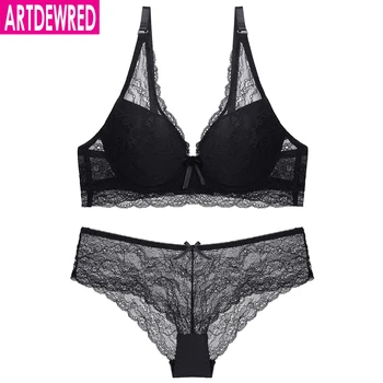 Sexy Hollow Lace Bralet Women Push Up Bra Sets Print Bra And Panty French Romantic Intimate Underwear Set
Sexy Hollow Lace Bralet Women Push Up Bra Sets Print Bra And Panty French Romantic Intimate Underwear Set