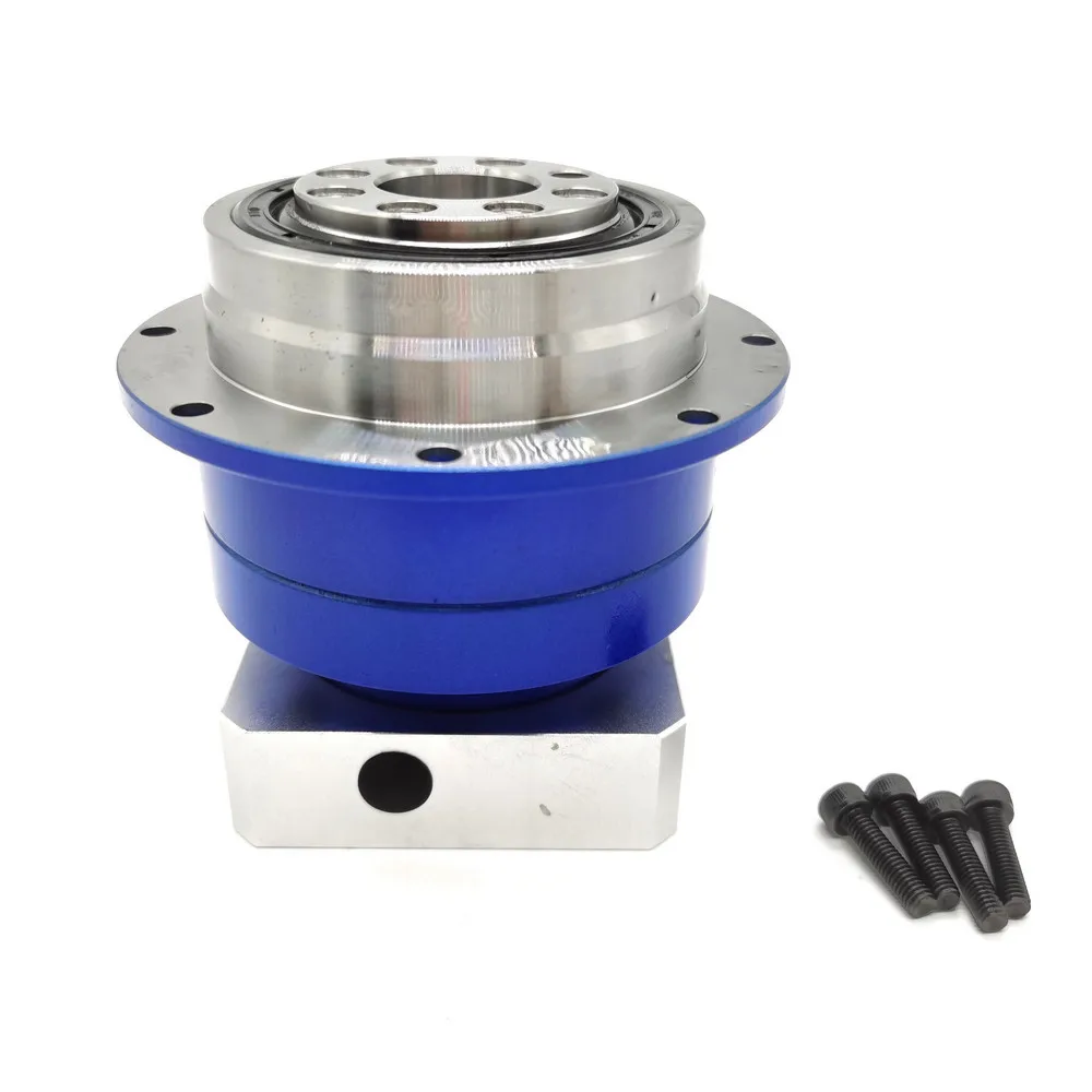 10:1 Ratio 16mm Input Helical Gear Flange Output 60Nm Planetary Gearbox Reducer 3Arcmin 6000rpm for 0.75KW 90mm Servo Motor
10:1 Ratio 16mm Input Helical Gear Flange Output 60Nm Planetary Gearbox Reducer 3Arcmin 6000rpm for 0.75KW 90mm Servo Motor