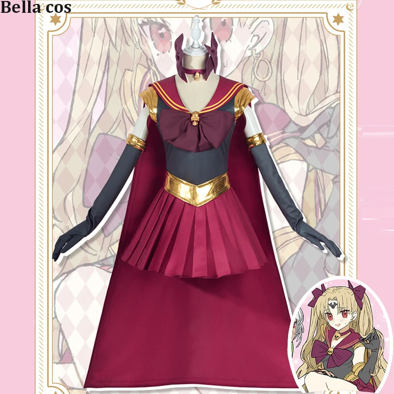 Fate Grand Order Ere/Irkalla/Ereshkigal cosplay costume sailor Moon dress suits uniform Halloween women female Anime clothes COS
Fate Grand Order Ere/Irkalla/Ereshkigal cosplay costume sailor Moon dress suits uniform Halloween women female Anime clothes COS