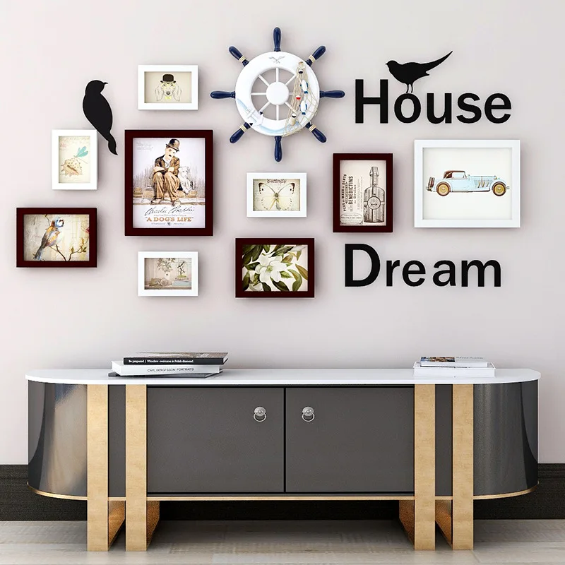 Modern Minimalist Photo Frame Combination Photo Wall Decoration Creative Background Wall Decoration 9 Photo Frame Wall
Modern Minimalist Photo Frame Combination Photo Wall Decoration Creative Background Wall Decoration 9 Photo Frame Wall