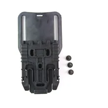 טקטי QLS מהיר נעילת מערכת ערכת לגלוק 17 Colt 1911 רטה אקדח נרתיק מתאם מקרה מותניים ההנעה ציד אבזרים(China)