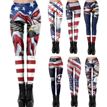 2020 New Sexy Girl Pencil Pant Independence Day USA Flag 3D Prints Elastic Slim Fitness Workout Women Leggings
2020 New Sexy Girl Pencil Pant Independence Day USA Flag 3D Prints Elastic Slim Fitness Workout Women Leggings