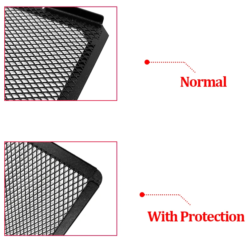 Free Shipping CB CBR 650F Aluminum Radiator Grille Grill Oil Cooler Protector Cover Guard For Honda CBR650F CB650F 2014-20187