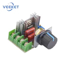 2000W SCR Governor AC 220V Voltage Regulator SCR Speed Controller Adjustable Motor Speed Dimmer Governor Module
2000W SCR Governor AC 220V Voltage Regulator SCR Speed Controller Adjustable Motor Speed Dimmer Governor Module