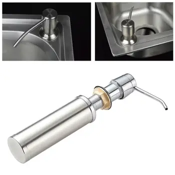 1Set Stainless Steel Liquid Soap Dispenser Water Sink Soap Box Bottle for Home Kitchen Bathroom Use Supplies
1Set Stainless Steel Liquid Soap Dispenser Water Sink Soap Box Bottle for Home Kitchen Bathroom Use Supplies