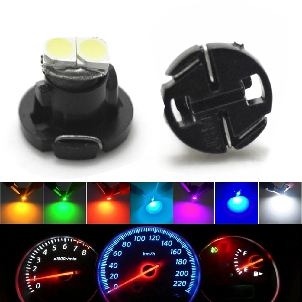 LED car light console instrument light decorative light T4.2-1210-2SMD multiple colour
LED car light console instrument light decorative light T4.2-1210-2SMD multiple colour