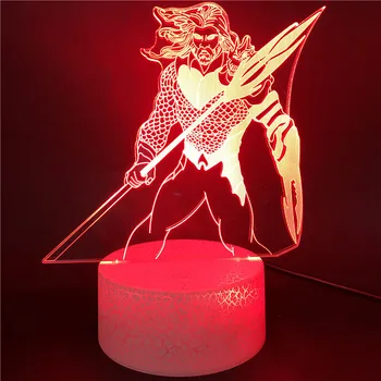 App Control Justice League Aquaman Figurins Juguetes 3D Led 7 Colorful Changing Nightlight DC Superheros Model Gifts Table Lamp
App Control Justice League Aquaman Figurins Juguetes 3D Led 7 Colorful Changing Nightlight DC Superheros Model Gifts Table Lamp
