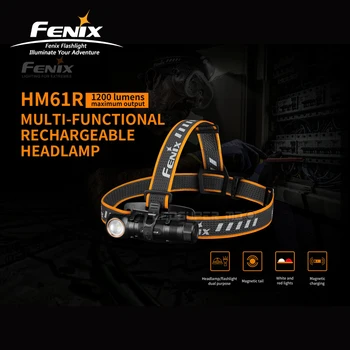Dual Purpose Fenix HM61R Magnetic USB Charging Multi-functional Rechargeable Headlamp Flashlight with 3500mAh Battery 
Dual Purpose Fenix HM61R Magnetic USB Charging Multi-functional Rechargeable Headlamp Flashlight with 3500mAh Battery