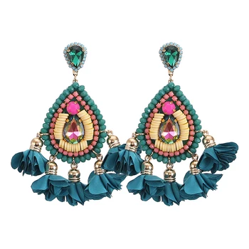 Korean Earrings Statement Earrings Crystal Beads Flower Tassel Earrings For Women Fashion Jewelry Oorbellen Brincos Christmas
Korean Earrings Statement Earrings Crystal Beads Flower Tassel Earrings For Women Fashion Jewelry Oorbellen Brincos Christmas