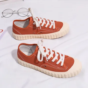 Canvas Shoes Women's 2020 Trendy Shoes Students Korean-style Versatile Cookie Shoes Summer Cloth Shoes Board Shoes 0329
Canvas Shoes Women's 2020 Trendy Shoes Students Korean-style Versatile Cookie Shoes Summer Cloth Shoes Board Shoes 0329