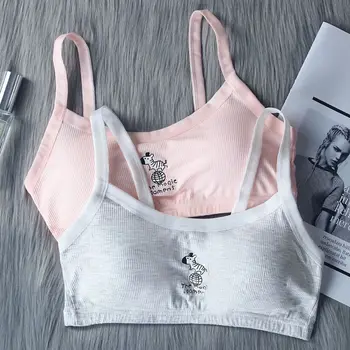 Student Girl Spaghetti Straps Training Bra Underwear Cute Cartoon Zebra Planet Animal Print Bralette Thread Ribbed Wireless Vest
Student Girl Spaghetti Straps Training Bra Underwear Cute Cartoon Zebra Planet Animal Print Bralette Thread Ribbed Wireless Vest