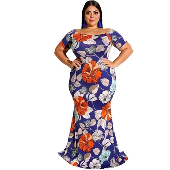 Sexy Off Shoulder Floral Print Dresses Women Summer 2020 Short Sleeve Bodycon Elegant Party Long Maxi Dress Plus Size 4XL 5XL
Sexy Off Shoulder Floral Print Dresses Women Summer 2020 Short Sleeve Bodycon Elegant Party Long Maxi Dress Plus Size 4XL 5XL