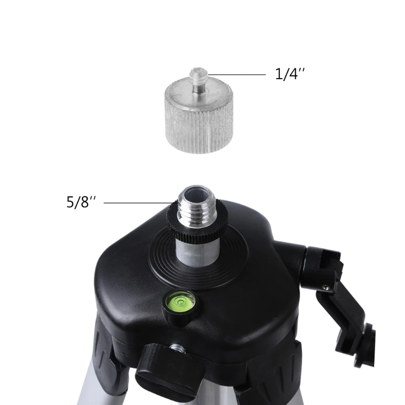 1pc 5/8'' to 1/4" Adapter for 1/4 Thread Laser Level Rangefinder 5/8" Tripod Stand Accessories
1pc 5/8'' to 1/4" Adapter for 1/4 Thread Laser Level Rangefinder 5/8" Tripod Stand Accessories
