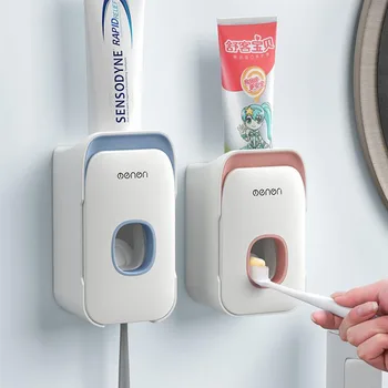 Toothpaste Squeezer Automatic Set Wall-Mounted Toothpaste Toothbrush Rack Bathroom Multifunctional Lazy Artifact
Toothpaste Squeezer Automatic Set Wall-Mounted Toothpaste Toothbrush Rack Bathroom Multifunctional Lazy Artifact