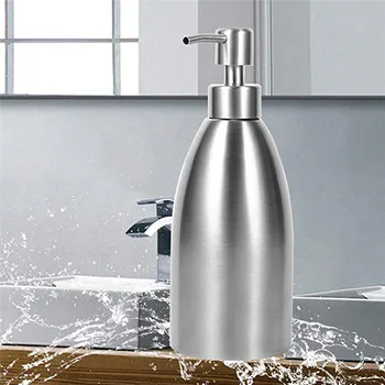 304 Stainless Steel Soap Dispenser Kitchen Sink Faucet Bathroom Shampoo Box Soap Container Deck Mounted Detergent Bottle 
304 Stainless Steel Soap Dispenser Kitchen Sink Faucet Bathroom Shampoo Box Soap Container Deck Mounted Detergent Bottle