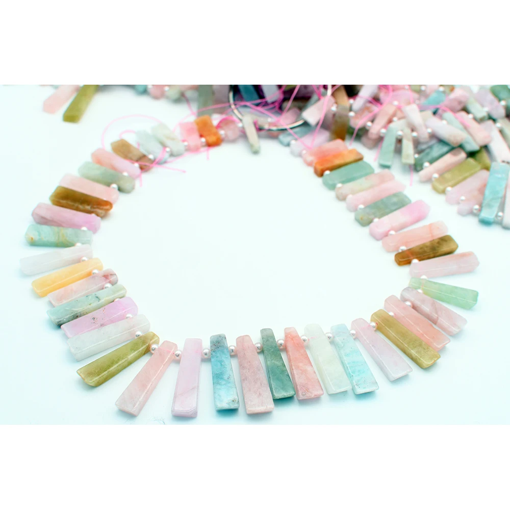 Natural Colorfull Morganite irregular Rectangular shape Stone Beads For DIY necklace bracelet jewelry making 15 "free delivery
Natural Colorfull Morganite irregular Rectangular shape Stone Beads For DIY necklace bracelet jewelry making 15 "free delivery