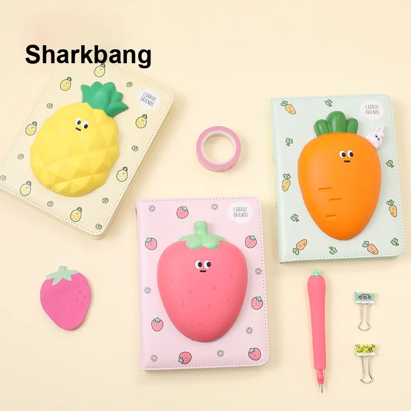 Sharkbang Kawaii записная книжка из искусственной кожи с уменьшенным давлением для декомпрессии в виде единорога/морковки
Sharkbang Kawaii записная книжка из искусственной кожи с уменьшенным давлением для декомпрессии в виде единорога/морковки