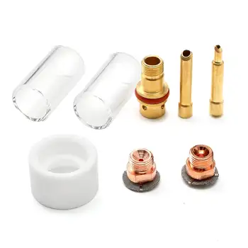 8pcs 31mm TIG Welding Torch Cup 1/16 Inch Clear Gas Lens Pyrex Glass Cup Kit for WP-17/18/26 Series 
8pcs 31mm TIG Welding Torch Cup 1/16 Inch Clear Gas Lens Pyrex Glass Cup Kit for WP-17/18/26 Series