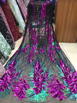 2020 French fashion luxury Sequins lace 3 d flower lace fabric quality evening dress with 5 yards
2020 French fashion luxury Sequins lace 3 d flower lace fabric quality evening dress with 5 yards