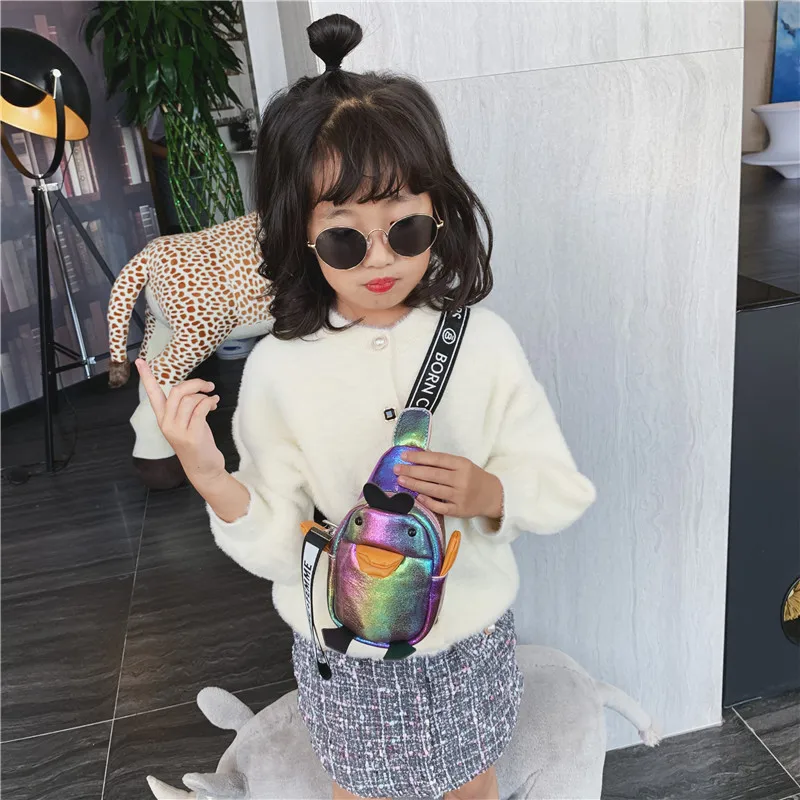KID'S Messenger Bag Cute Duck Chest Pack Lettered Strap Casual Men And Women Children Crossbody Bag Versatile Purse
KID'S Messenger Bag Cute Duck Chest Pack Lettered Strap Casual Men And Women Children Crossbody Bag Versatile Purse