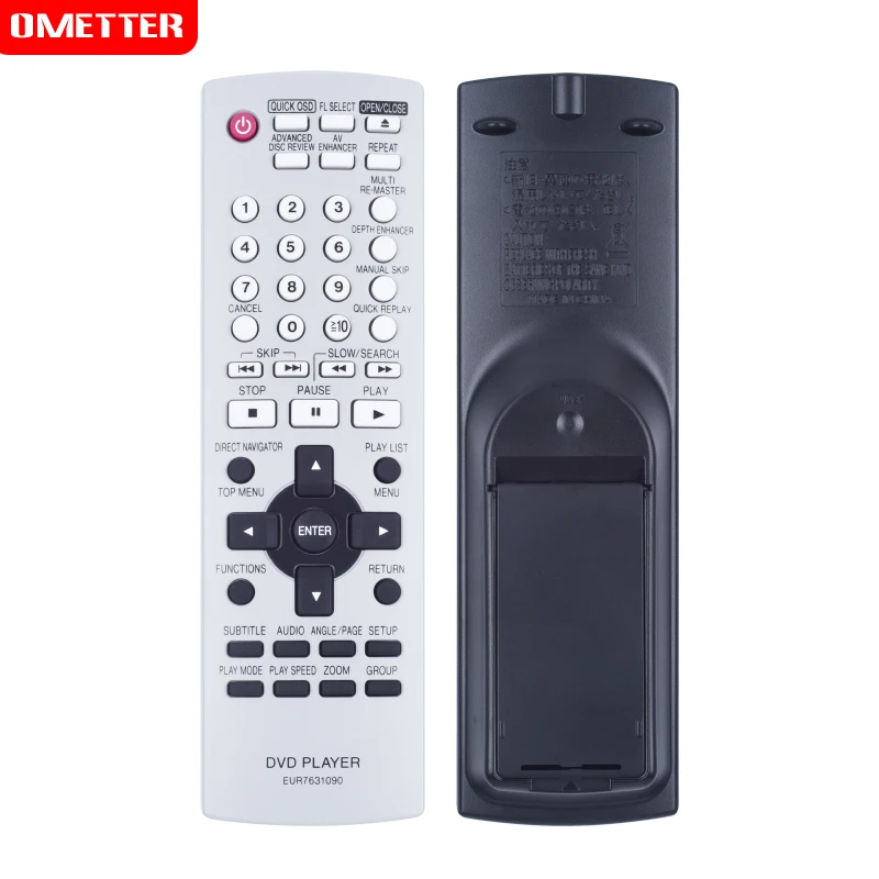 EUR7631090 new remote control use for Panasonic reproductor de DVD Control remoto Control remoto para DVD-S1 DVD-S1S
EUR7631090 new remote control use for Panasonic reproductor de DVD Control remoto Control remoto para DVD-S1 DVD-S1S