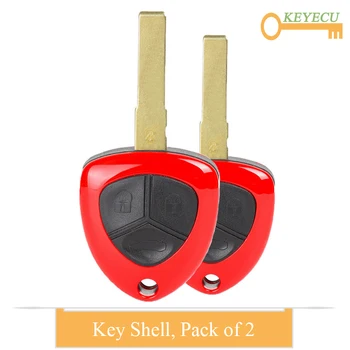 KEYECU 2 Pieces, Remote Control Car Key Shell Case Cover for Ferrari 458 GT, Replacement Fob 3 Buttons - Uncut SIP22 Blade
KEYECU 2 Pieces, Remote Control Car Key Shell Case Cover for Ferrari 458 GT, Replacement Fob 3 Buttons - Uncut SIP22 Blade