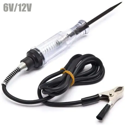 HiMISS Car Voltage Circuit Tester for 6-24V DC System Probe Continuity Test Light
HiMISS Car Voltage Circuit Tester for 6-24V DC System Probe Continuity Test Light