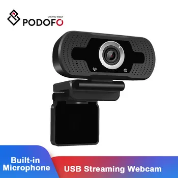 Podofo 1080P Webcam for Computer Laptop Auto Focus 1MP High-end Video Call Webcams Camera With Noise Reduction Microphone
Podofo 1080P Webcam for Computer Laptop Auto Focus 1MP High-end Video Call Webcams Camera With Noise Reduction Microphone