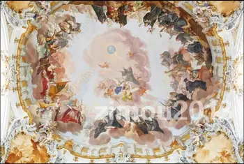 Custom photo wallpaper 3d ceiling wallpaper mural European three-dimensional zenith ceiling mural figure living room decoration
Custom photo wallpaper 3d ceiling wallpaper mural European three-dimensional zenith ceiling mural figure living room decoration