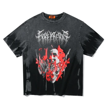 Men Fire Devil Print T Shirt Mens Hiphop Oversize Tshirts 2020 Summer Unisex Short Sleeve Tee 100%Cotton Couple Tops
Men Fire Devil Print T Shirt Mens Hiphop Oversize Tshirts 2020 Summer Unisex Short Sleeve Tee 100%Cotton Couple Tops