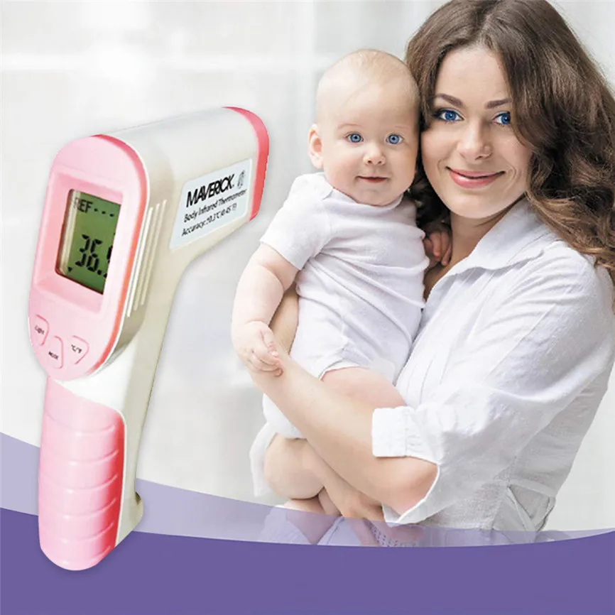 Non Contact Infrared Body Thermometer Forehead Thermometer Digital Infrared Body Temporal Thermometer Requires 9V Battery
Non Contact Infrared Body Thermometer Forehead Thermometer Digital Infrared Body Temporal Thermometer Requires 9V Battery