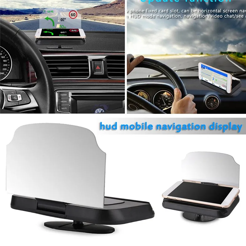 6.5 Inch HUD Display Car Folding GPS HUD Holder Head Up Display Projector Bracket Navigation Image Reflector Holder for Phone
6.5 Inch HUD Display Car Folding GPS HUD Holder Head Up Display Projector Bracket Navigation Image Reflector Holder for Phone
