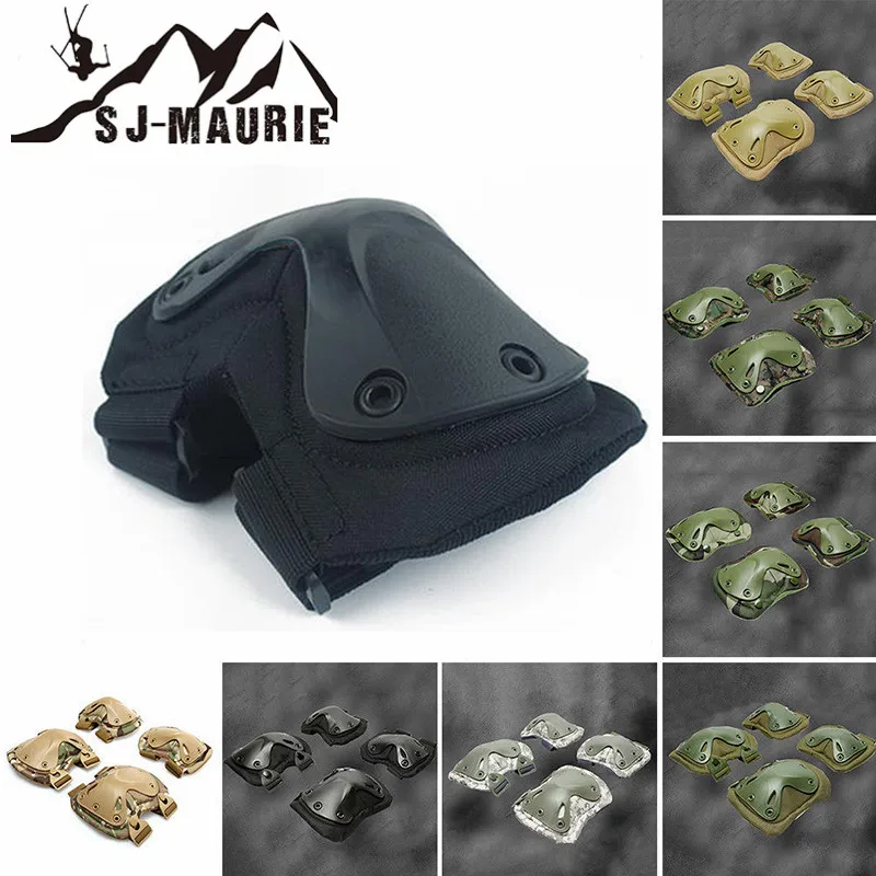 SJ-MAURIE Army Tactical Paintball Airsoft Hunting Protection Knee Brace Support Knee Pads & Elbow Pads Protector Set
SJ-MAURIE Army Tactical Paintball Airsoft Hunting Protection Knee Brace Support Knee Pads & Elbow Pads Protector Set