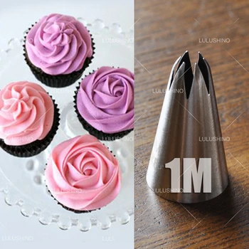 Stainless Steel Nozzle Open Star Tip Pastry Cookies Tools Icing Piping Nozzles Cake Decorating Cupcake Creates Drop Flower #1M
Stainless Steel Nozzle Open Star Tip Pastry Cookies Tools Icing Piping Nozzles Cake Decorating Cupcake Creates Drop Flower #1M