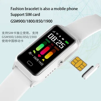 

Smartwatch SIM Card Heart Rate Blood Pressure Sync Calls SMS Support For Android IOS Dames Horloges Zegarek Damski Reloj Niña