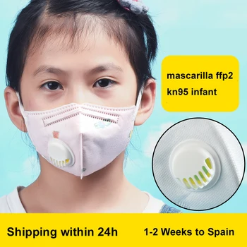 FFP2 Kid Mask KN95 Children's Masks with Breathing Valve masque Protective Face Mask maske Filtration FPP2 Mascarillas tapabocas
FFP2 Kid Mask KN95 Children's Masks with Breathing Valve masque Protective Face Mask maske Filtration FPP2 Mascarillas tapabocas