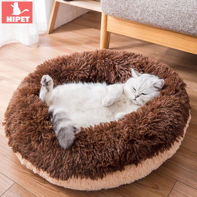 Round Cat Bed Dog Bed Mat Soft Warm Long Plush Autumn Winter Nest for Small Dogs Non-slip Bottom Puppy Pet Cats Cushion Bed
Round Cat Bed Dog Bed Mat Soft Warm Long Plush Autumn Winter Nest for Small Dogs Non-slip Bottom Puppy Pet Cats Cushion Bed