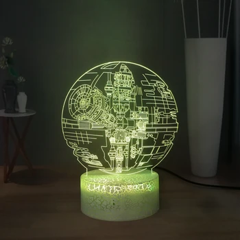 Star Wars LED Night Light Cartoon Death Star DS-1 USB Touch Table Lamp Switch Bedroom Night Lamp Bedside Lamp Kids Birthday Toys
Star Wars LED Night Light Cartoon Death Star DS-1 USB Touch Table Lamp Switch Bedroom Night Lamp Bedside Lamp Kids Birthday Toys