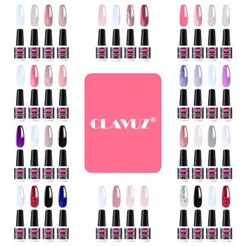 CLAVUZ 6pcs/lot Gel Polish Gift Box Set Frech Nails Gel Varnish Base Top Coat Soak Off UV LED Gel Nail Polish Salon Manicure 8ML
CLAVUZ 6pcs/lot Gel Polish Gift Box Set Frech Nails Gel Varnish Base Top Coat Soak Off UV LED Gel Nail Polish Salon Manicure 8ML