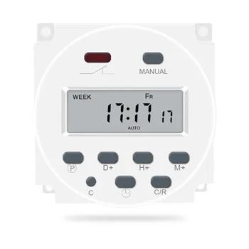 CN101A LCD time switch 12V 24V 110V 220V Time Relay Street lamp billboard power supply timer WITHOUT waterproof box
CN101A LCD time switch 12V 24V 110V 220V Time Relay Street lamp billboard power supply timer WITHOUT waterproof box