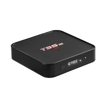 

Android TV Box T95M Built in 2.4G WiFi Amlogic S905 for Android 6.0 Quad Core H.265 4K LED Display WiFi Player 1G 8G Black