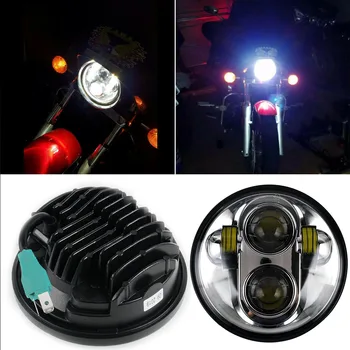 1 pics 5-3/4" Round Projector LED Headlight silver Hi/Lo Beam 5000LM 6000K for FXCW/C FXS FXSB FXSBSE FXST
1 pics 5-3/4" Round Projector LED Headlight silver Hi/Lo Beam 5000LM 6000K for FXCW/C FXS FXSB FXSBSE FXST